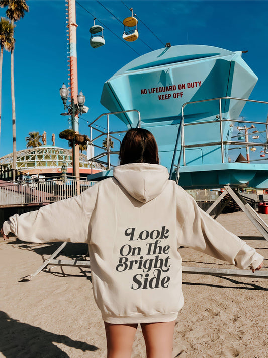 BRIGHT SIDE HOODED SWEATSHIRT