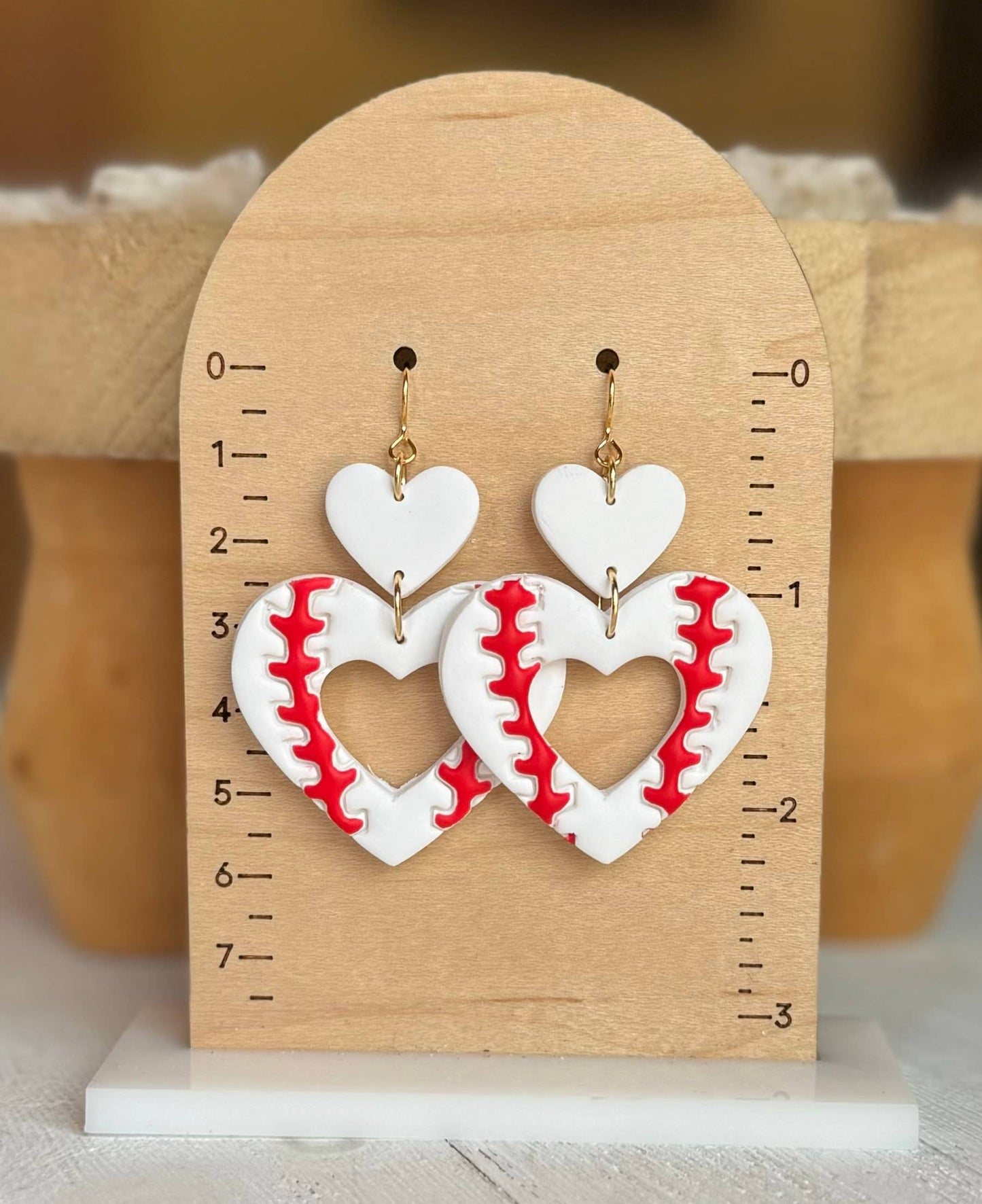 Baseball Earrings