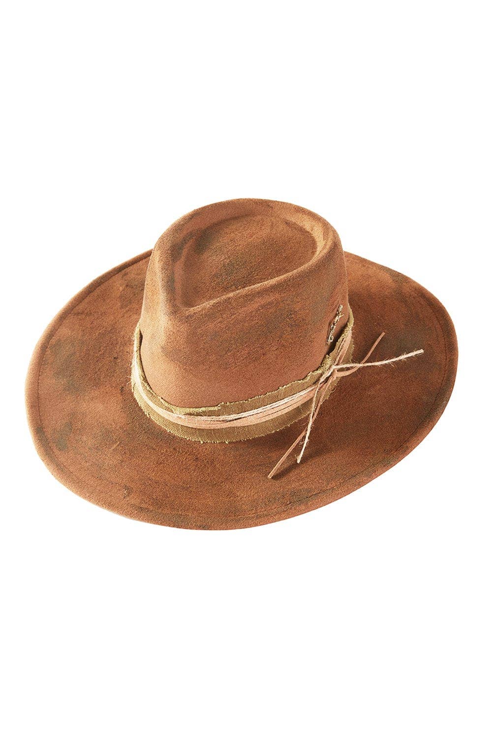 MH0240 Billie Heritage Worn Shapable Cowboy/Fedora Hat