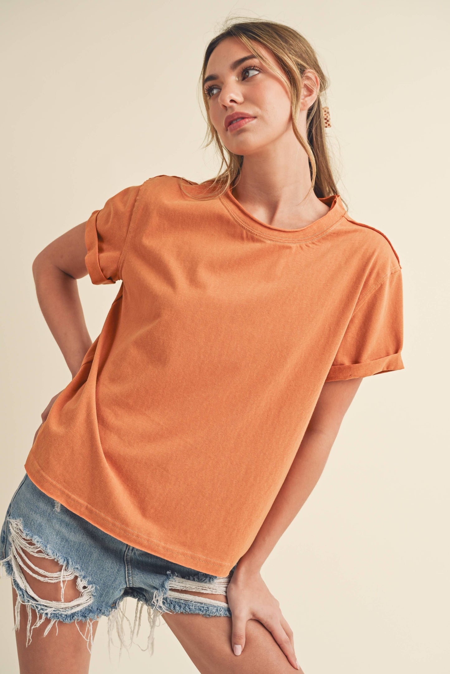Mali Baby Tee Short Sleeve Top