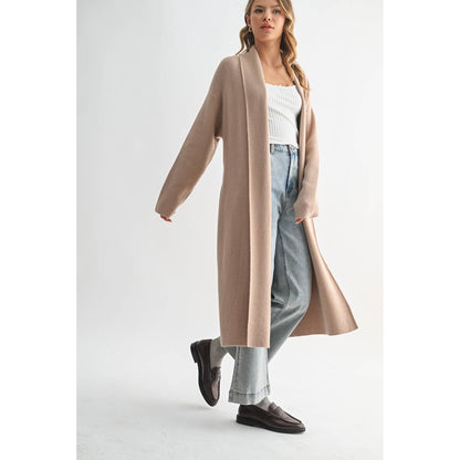 LONG SWEATER COAT / WL25-10911
