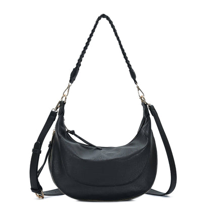 BGA6744 Anitra Braided Crossbody Bag