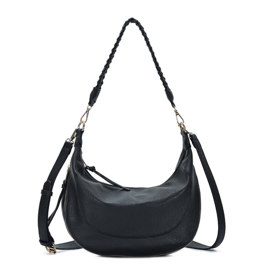 BGA6744 Anitra Braided Crossbody Bag