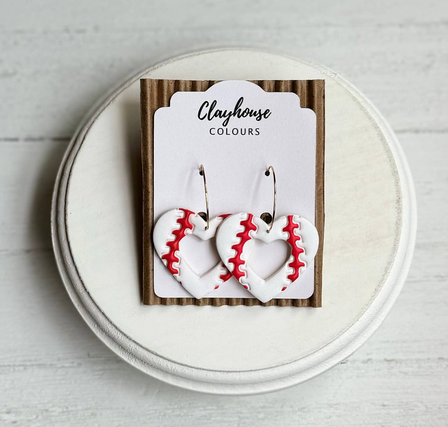 Baseball Earrings