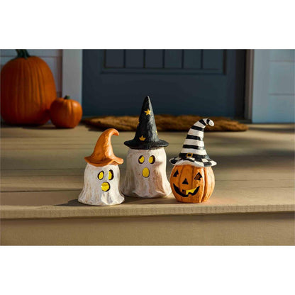 HALLOWEEN PAPER-MACHE LANTERNS