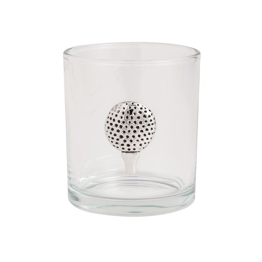 Ball & Tee Golf Double Old Fashioned Glass