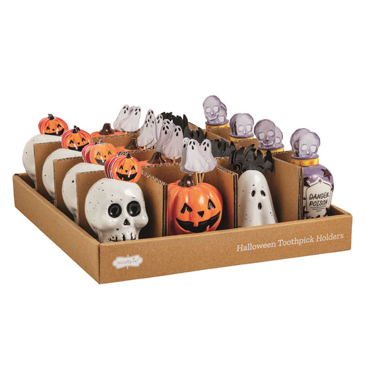 HALLOWEEN TOOTHPICK HOLDER SETS