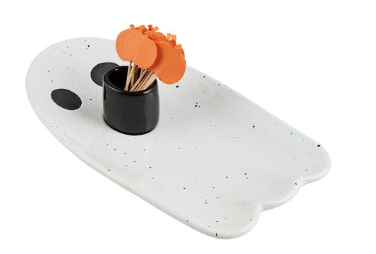HALLOWEEN TRAY & TOOTHPICK SETS