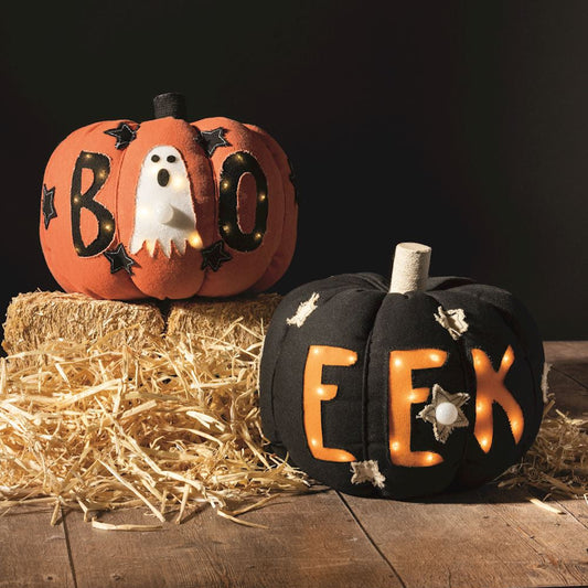 LIGHT-UP PUMPKINS