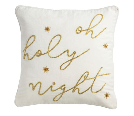 GOLD CHRISTMAS PILLOW