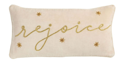 GOLD CHRISTMAS PILLOW