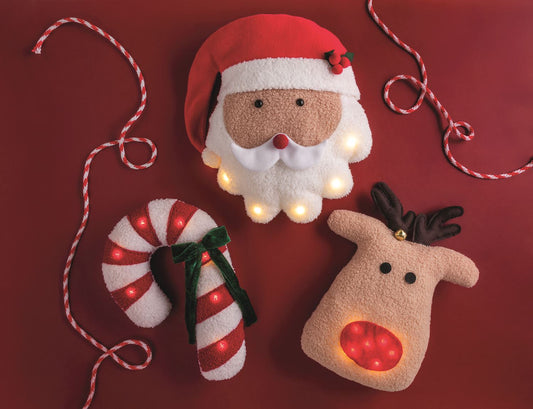 SHERPA LIGHT-UP PILLOW