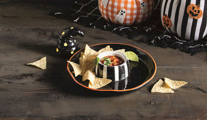 LIGHT-UP WITCH HAT CHIP AND DIP