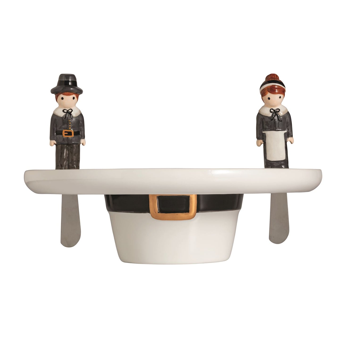 REVERSIBLE PILGRIM HAT SERVER SET