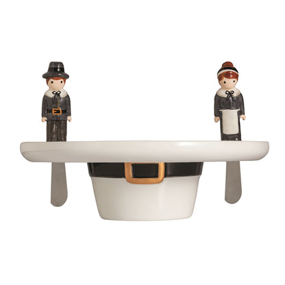 REVERSIBLE PILGRIM HAT SERVER SET
