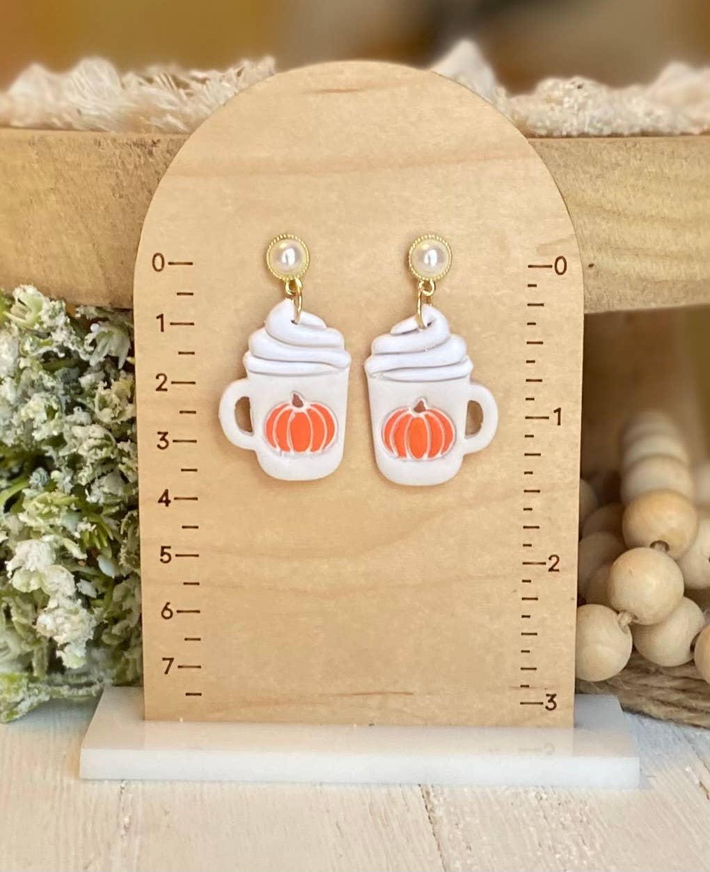 Pumpkin Earrings 
