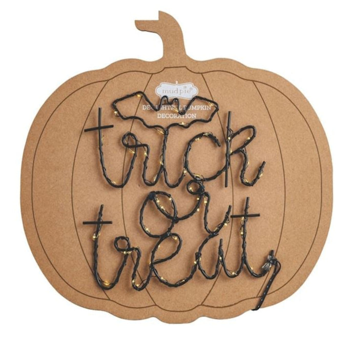 LIGHT-UP PUMPKIN DECORATIONS