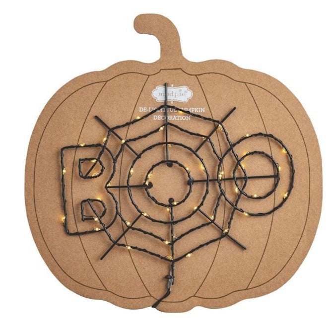 LIGHT-UP PUMPKIN DECORATIONS