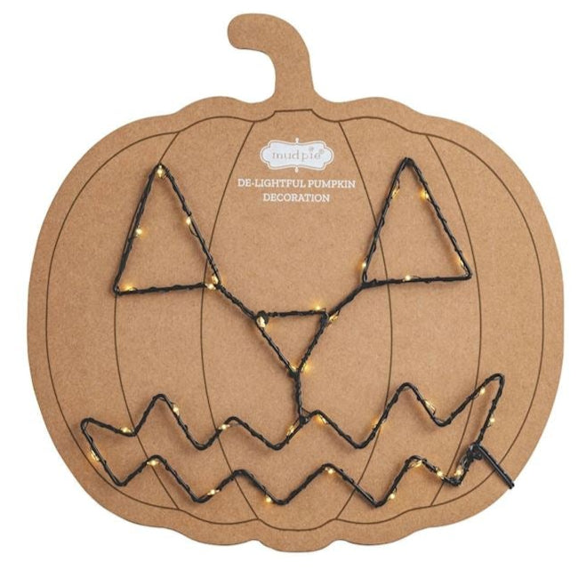 LIGHT-UP PUMPKIN DECORATIONS