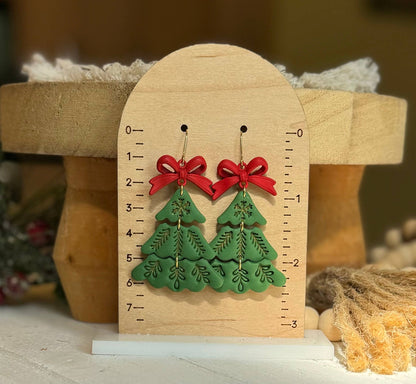 Christmas Tree Earrings 