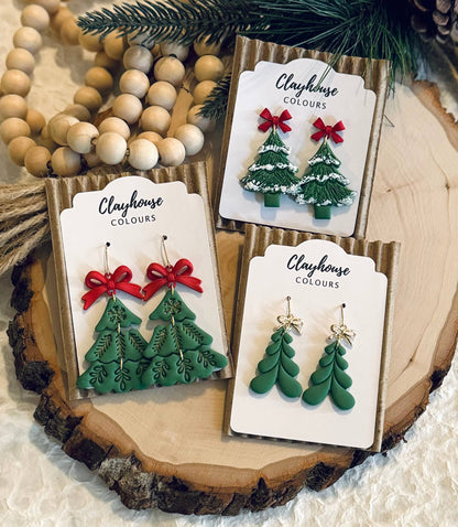 Christmas Tree Earrings 