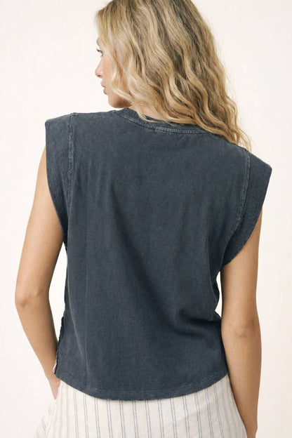 250th USA star pocket stripe side tank