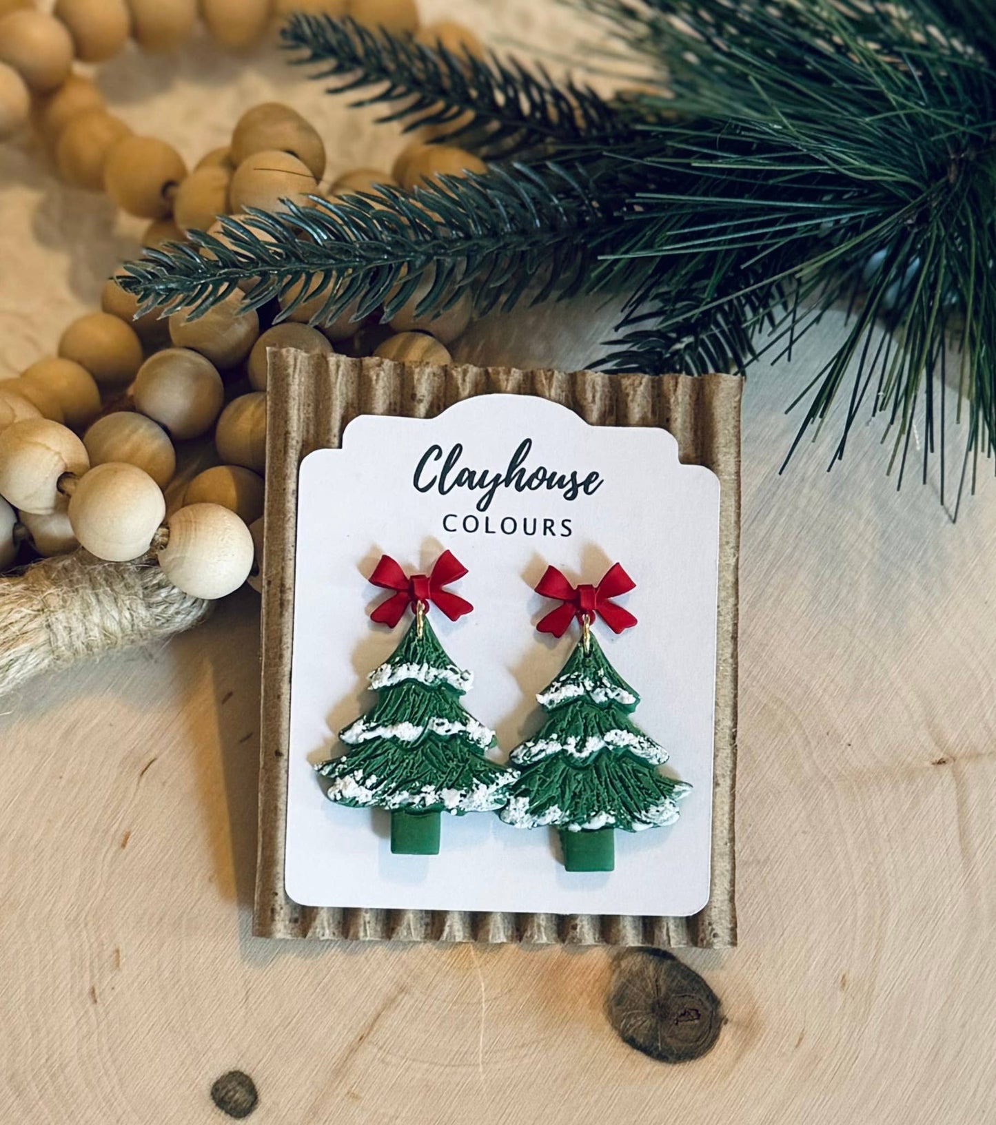 Christmas Tree Earrings 