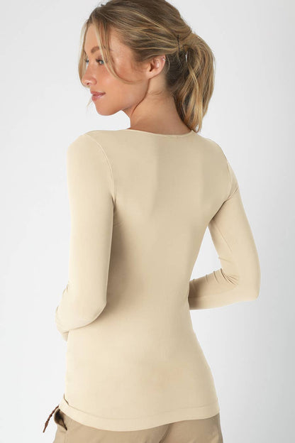NS5423 - Long Sleeve Crew Neck Top