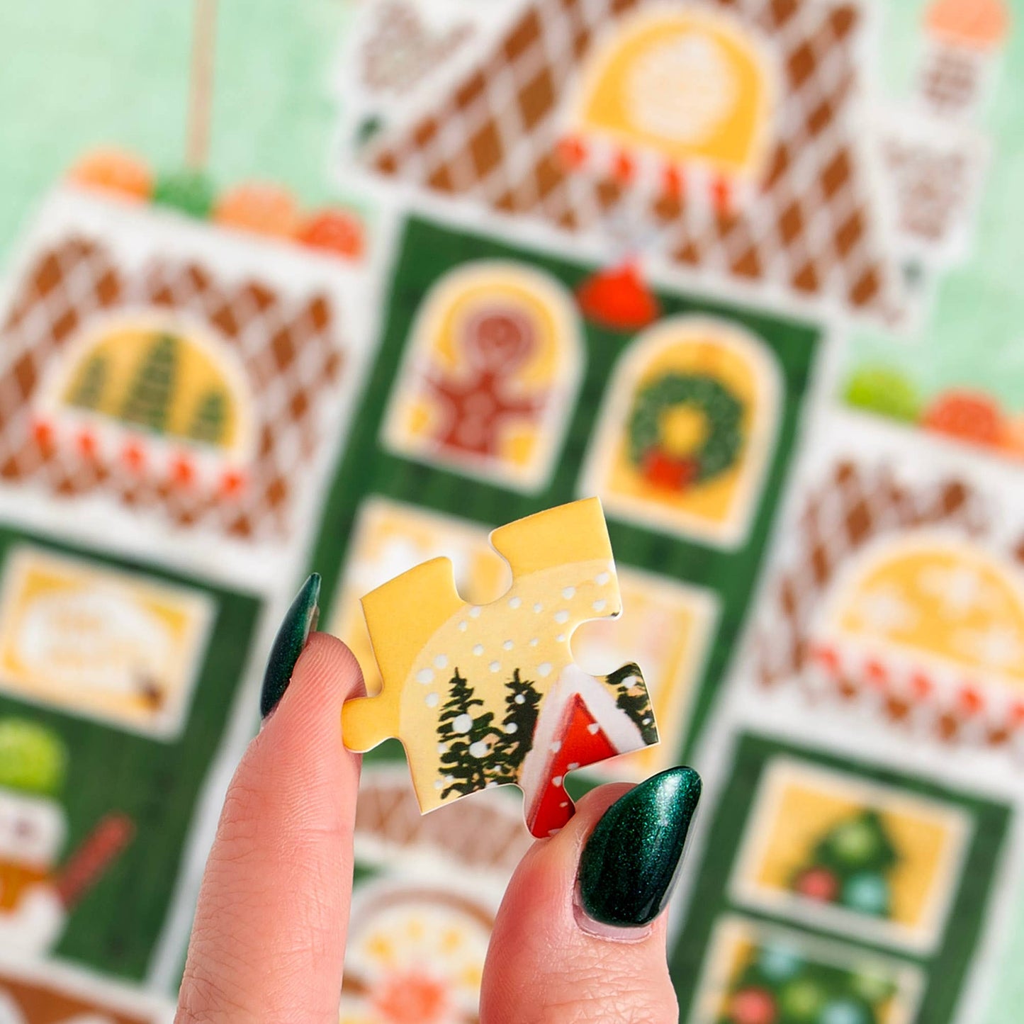 Gingerbread Christmas - 500 Piece Jigsaw Puzzle