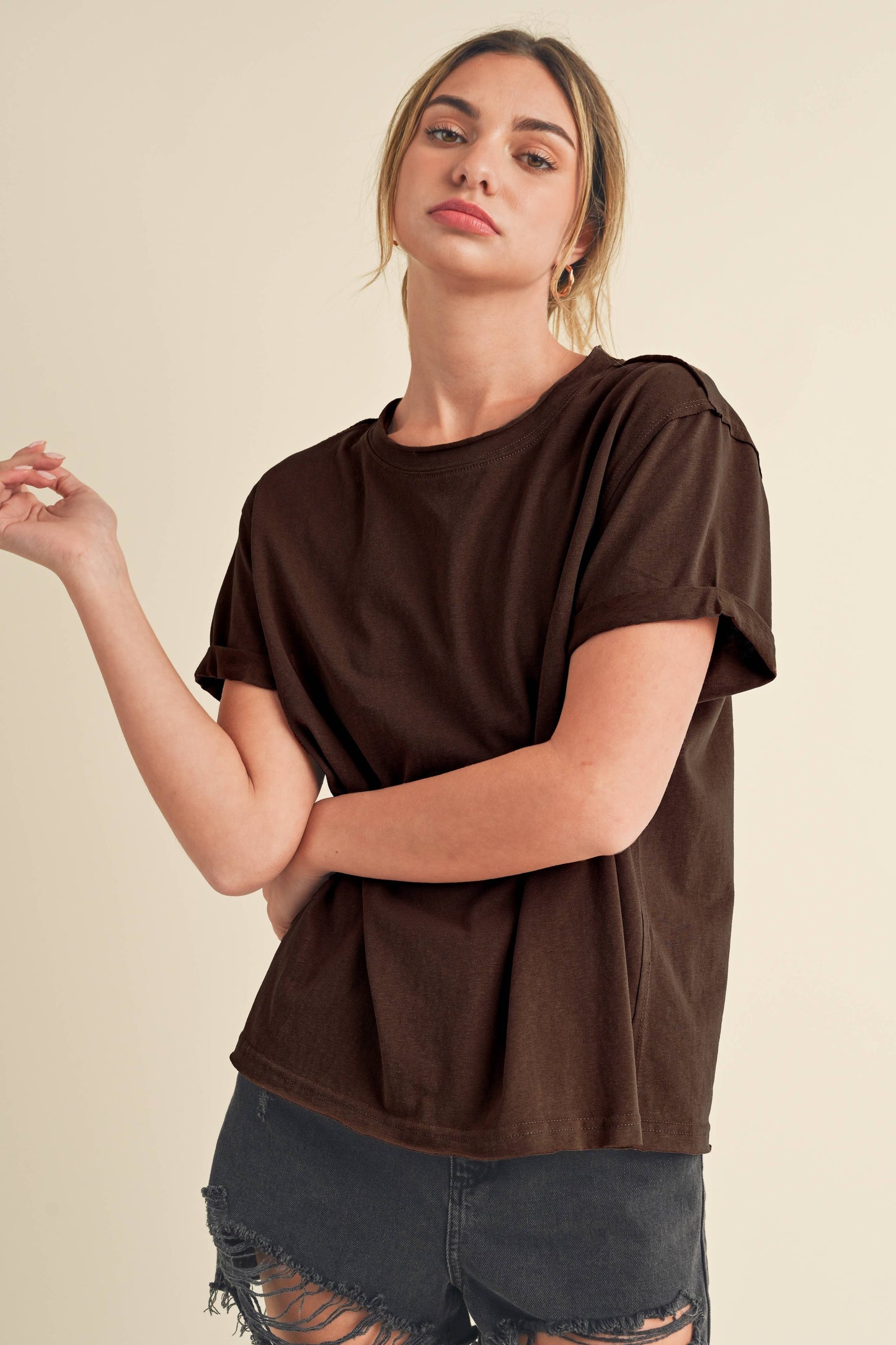 Mali Baby Tee Short Sleeve Top