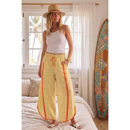 Tulip Sporty Stripe Nylon Pull On Pants