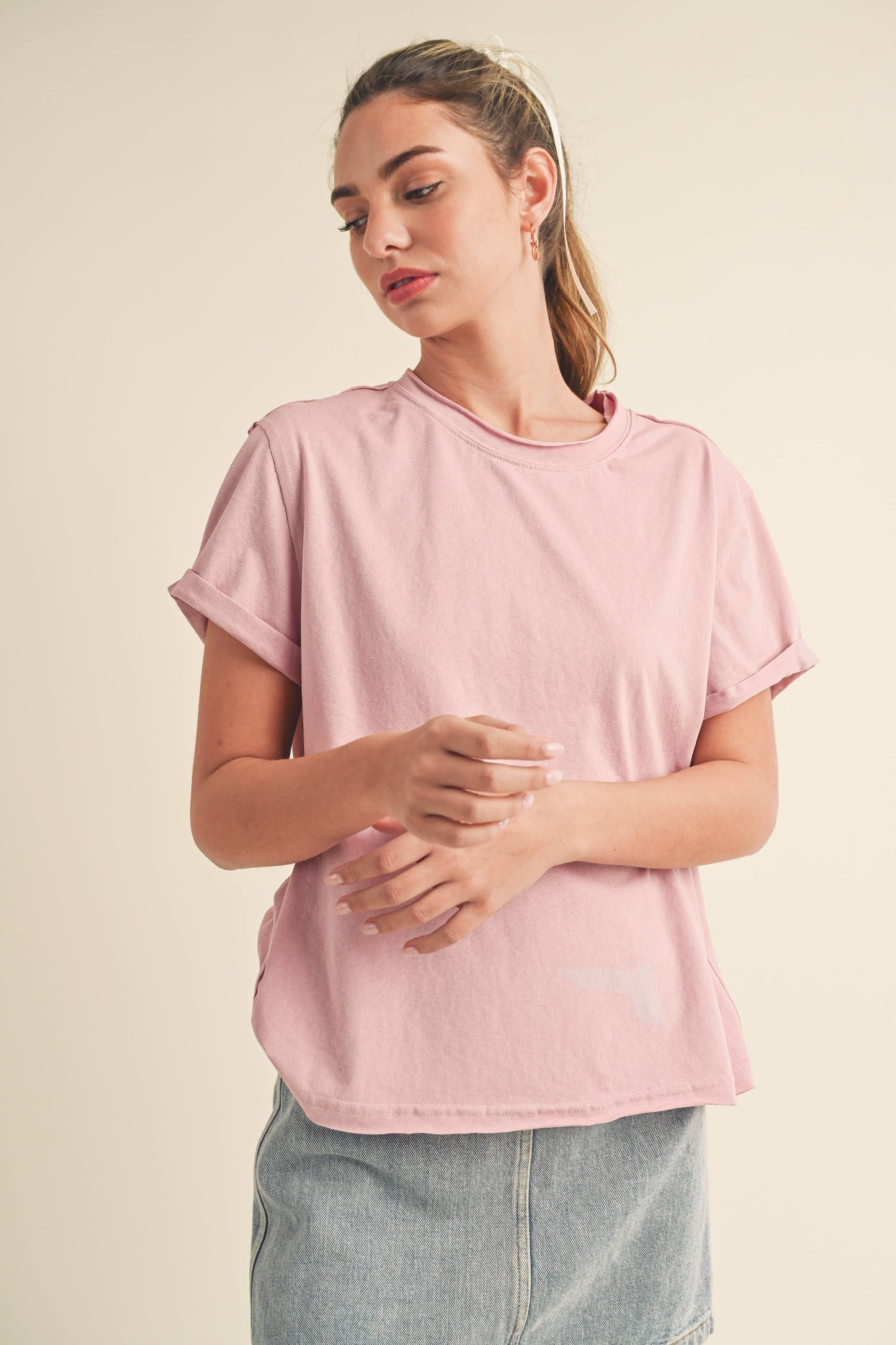 Mali Baby Tee Short Sleeve Top
