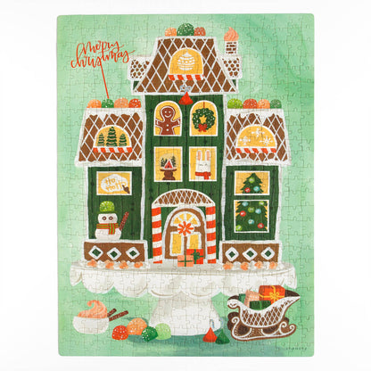 Gingerbread Christmas - 500 Piece Jigsaw Puzzle