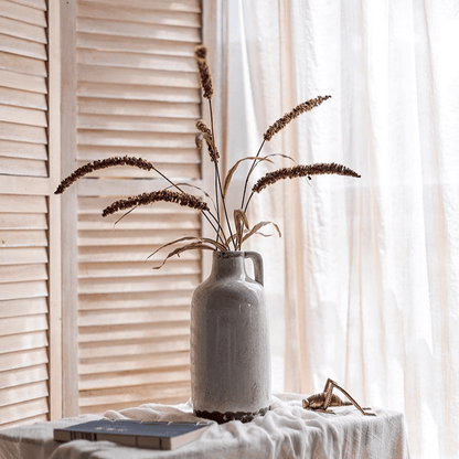 Three-Headed Dogtail Grass Stem 39" Tall