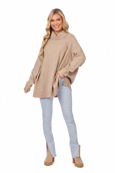 FREDDIE RIBBED SWEATER