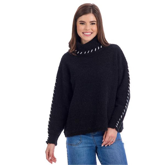 FALLON CONTRAST SWEATER