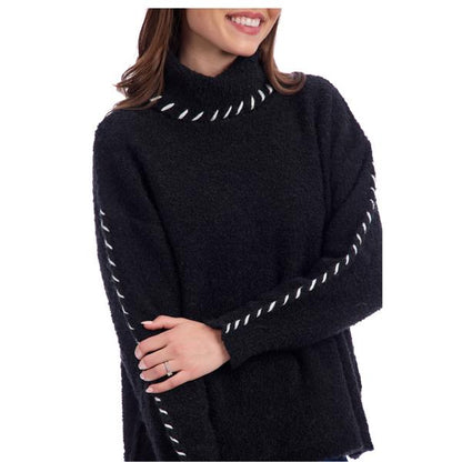 FALLON CONTRAST SWEATER