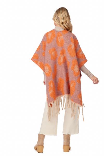 OVERSIZED LEOPARD PONCHO