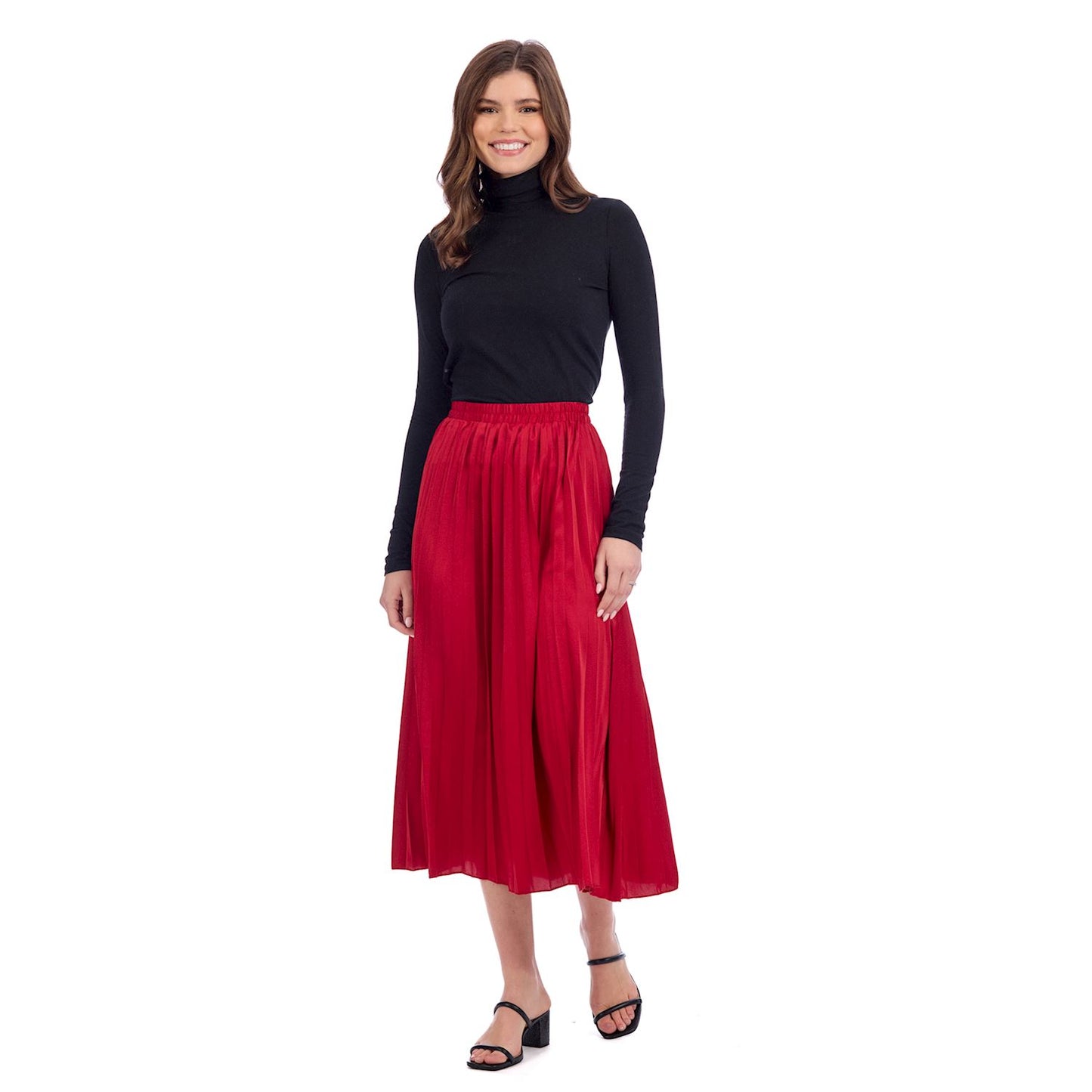 TOWNES PLEATED SKIRT