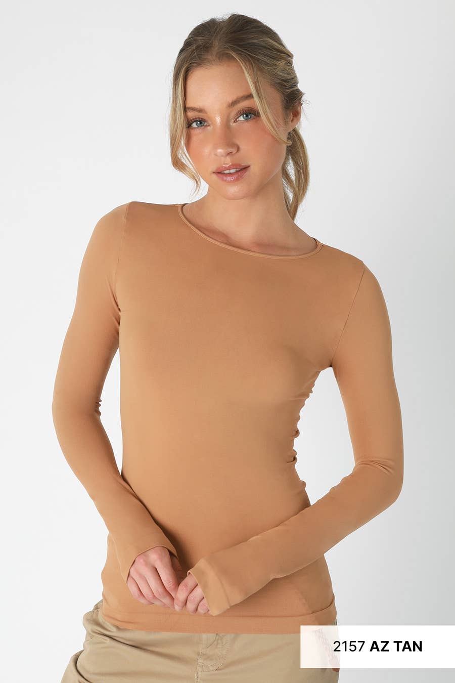 NS5423 - Long Sleeve Crew Neck Top