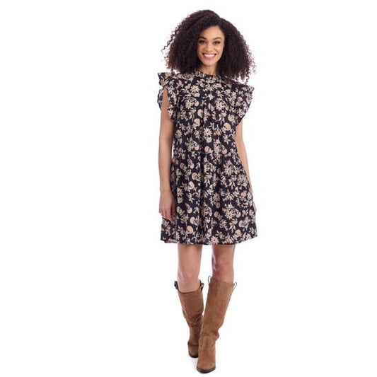 CANNON PRINTED DRESS