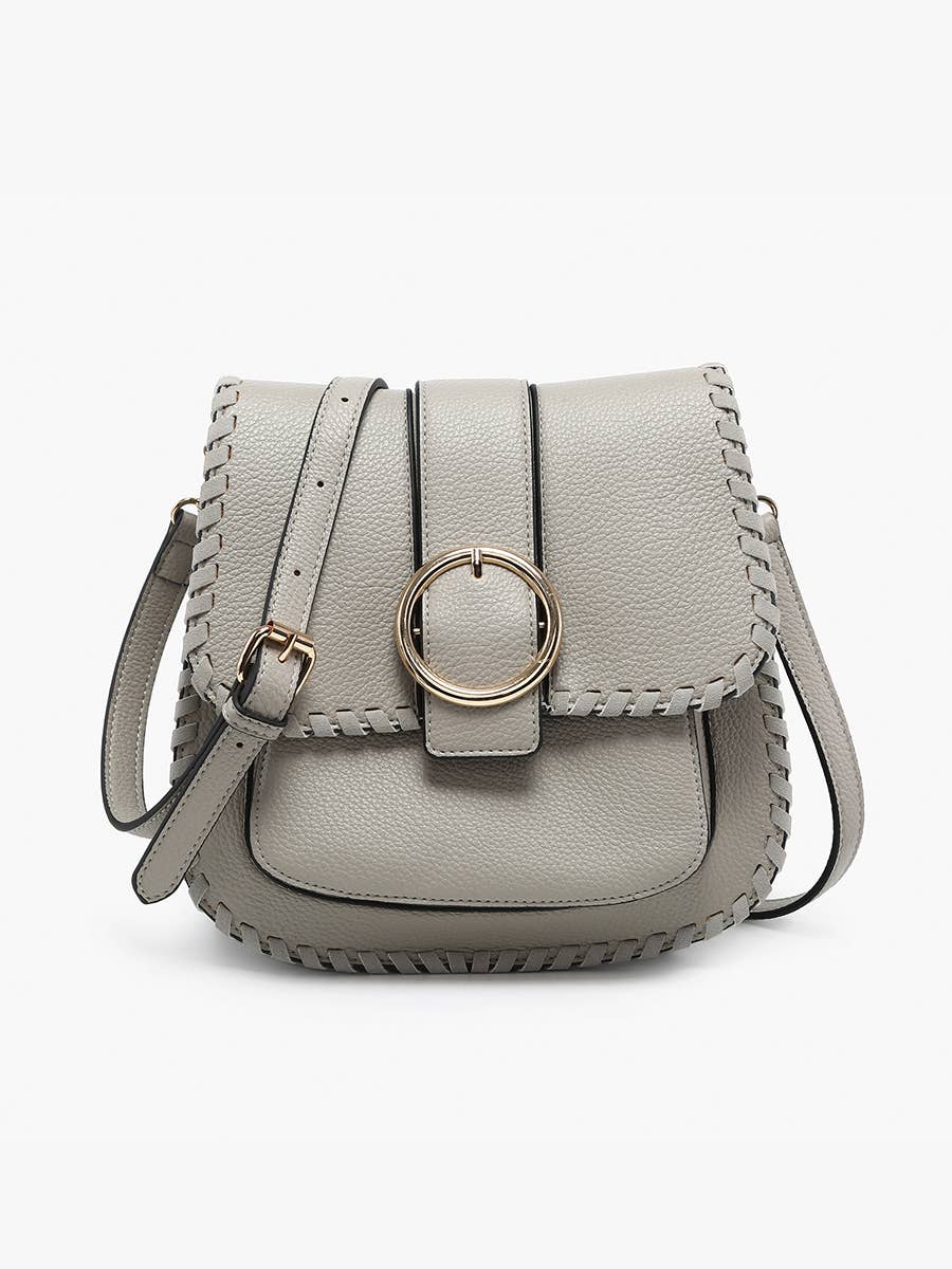 M2618 Sandra Buckle Flapover Crossbody