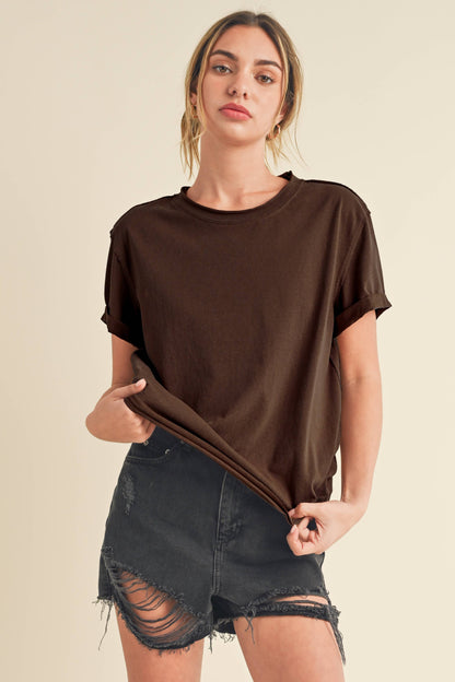 Mali Baby Tee Short Sleeve Top