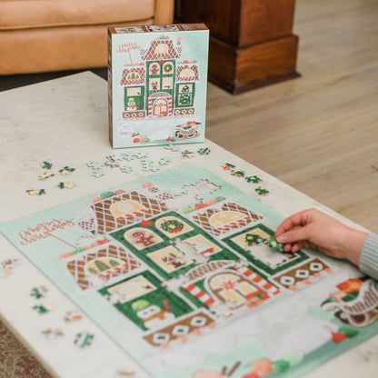 Gingerbread Christmas - 500 Piece Jigsaw Puzzle