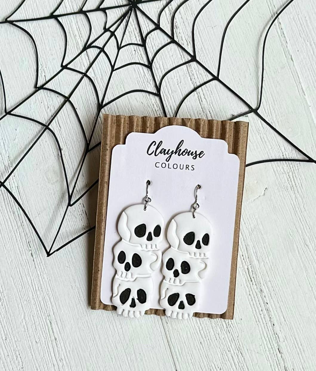 Halloween Clay Earrings