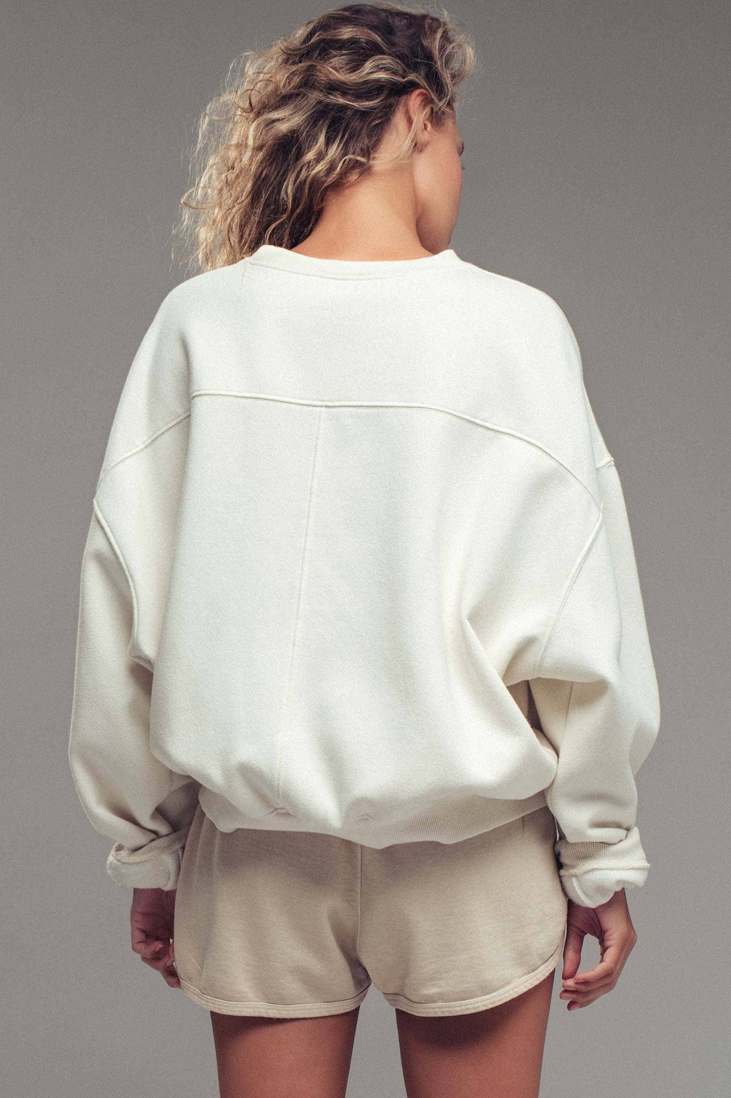 Pigment Washed Relaxed Fit Sweatshirt