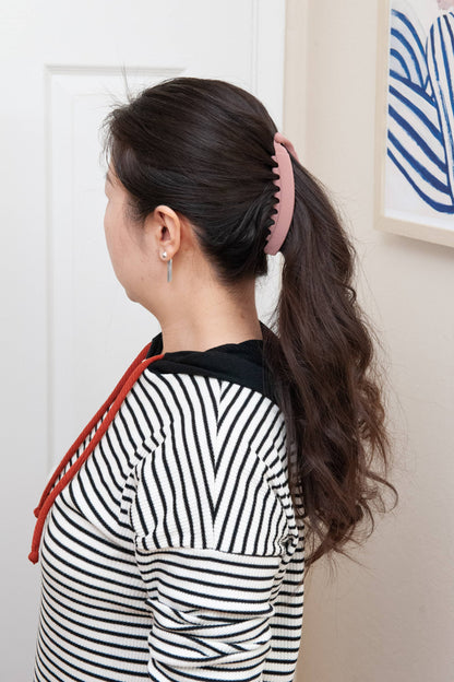 Large Matte Banana Claw Clip