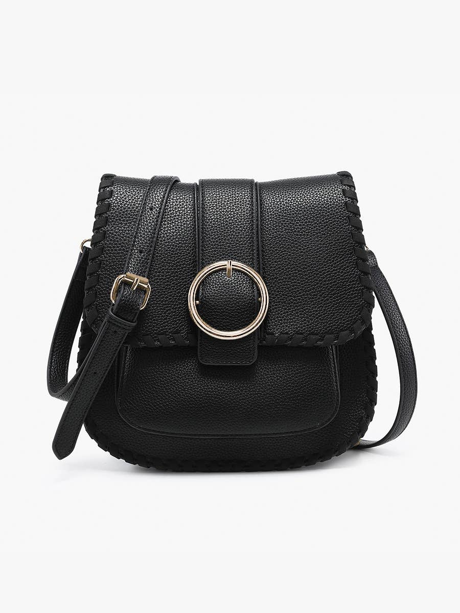 M2618 Sandra Buckle Flapover Crossbody