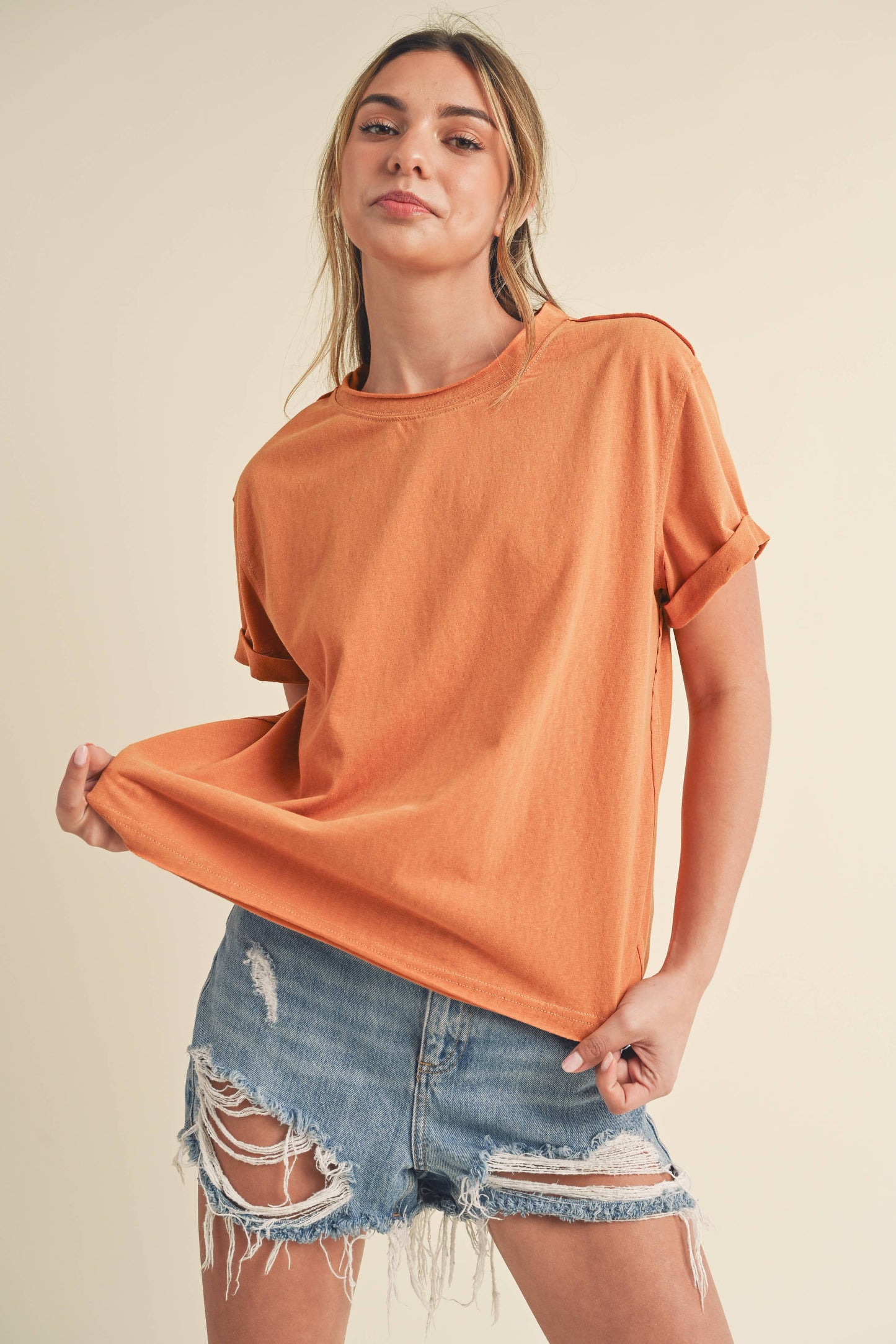 Mali Baby Tee Short Sleeve Top