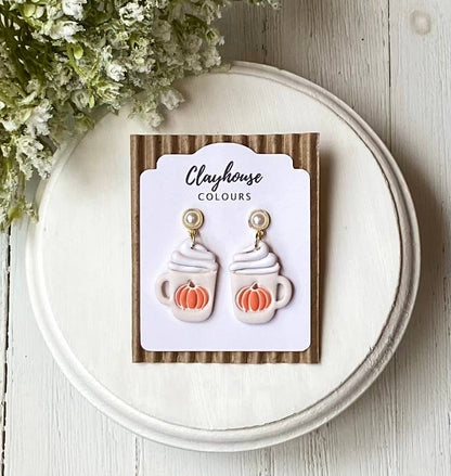 Pumpkin Earrings 